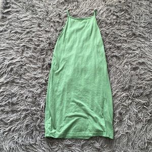 Green Body Con Dress